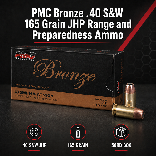 PMC Bronze .40 S&W Handgun Ammo 